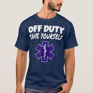 Uitstekende spaarzaamheid EMT EMS Paramedic T-shirt