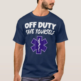 Uitstekende spaarzaamheid EMT EMS Paramedic T-shirt