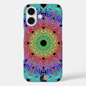 Uitstekende spectra glyph Case-Mate iPhone case (Achterkant)
