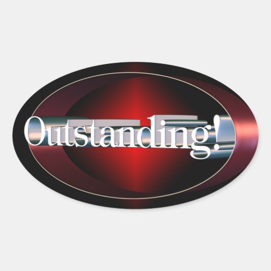 Uitstekende Sticker (Voorkant)