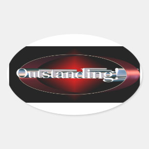 Uitstekende Sticker