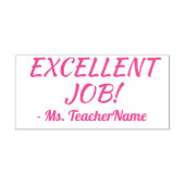 "UITSTEKENDE TAAK!" Rubberstempel Zelfinktende Stempel (Design)