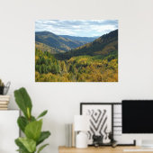 Uitstekende Uitzicht afdrukken Poster (Thuiskantoor)