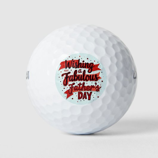 Uitstekende Vaderdag golfballen