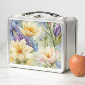 Uitstekende verfijnde lentebloemen. Schilderen (In situ)