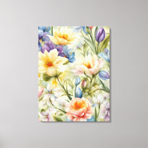 Uitstekende verfijnde lentebloemen. Schilderen