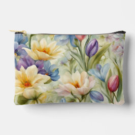 Uitstekende verfijnde lentebloemen. Schilderen Etui