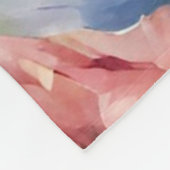 Uitstekende verfijnde lentebloemen. Schilderen Fleece Deken (Hoek)