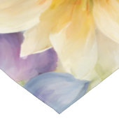 Uitstekende verfijnde lentebloemen. Schilderen Tafelkleed (Gekanteld)