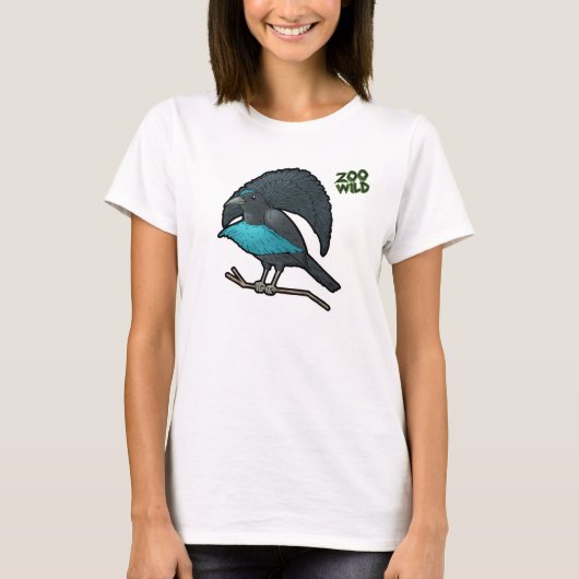 Uitstekende vogel-van-paradijs t-shirt (Voorkant)