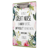 Uitstekende waardering voor verpleegkundigen Harte Klembord (Links)