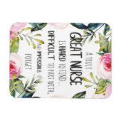 Uitstekende waardering voor verpleegkundigen Harte Magneet (Horizontaal)