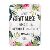 Uitstekende waardering voor verpleegkundigen Harte Magneet (Verticaal)
