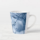 Uitstekende waterwetenschappelijke citaat latte mok (Rechts)