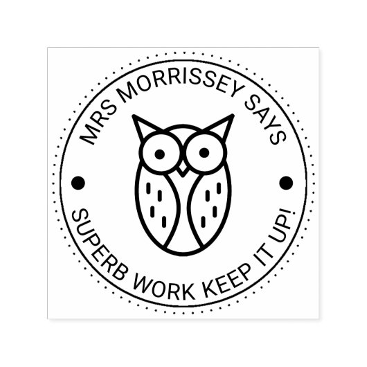 Uitstekende werkbemiddelaars Aangepast Zelfinktende Stempel (Design)