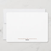 Uitstekende wervelkolom 2 foto's sparen de datumka feestdagenkaart (Achterkant)