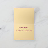 Uitstekende Wow Verjaardag Quilt  kaart (Binnen)