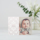 Uitstekende zwendel in de kerstfeestdag in Bronze Briefkaart (Staand voorkant)