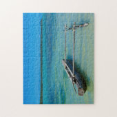 Uitstekingskano in de Shallow Ocean Legpuzzel (Verticaal)