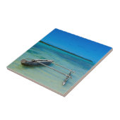Uitstekingskano in de Shallow Ocean Tegeltje (Zijkant)