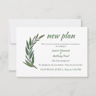 Uitstel aankondiging