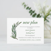 Uitstel aankondiging (Staand voorkant)