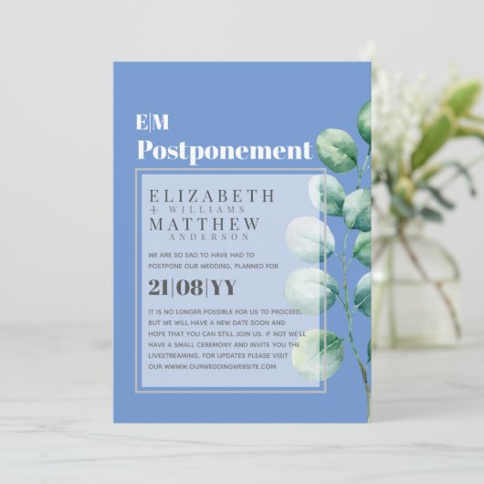 Uitstel Eucalyptus Groenvoorziening Wijziging van  (Staand voorkant)