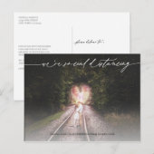 Uitstel sociale vervorming huwelijk briefkaart (Voorkant / Achterkant)