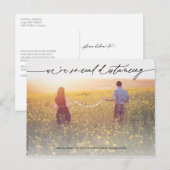 Uitstel sociale vervorming huwelijk briefkaart (Voorkant / Achterkant)