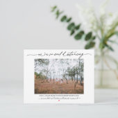 Uitstel sociale vervorming huwelijk briefkaart (Staand voorkant)