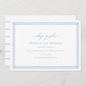 Uitstel Trouwdatum Wijziging Aankondiging (Voorkant / Achterkant)