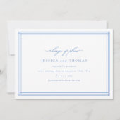 Uitstel Trouwdatum Wijziging Datum Aankondiging (Voorkant)