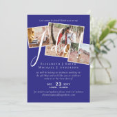 Uitstel van de bruiloft Wijziging van de datum Ont (Staand voorkant)