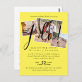 Uitstel van de bruiloft Wijziging van de datum Ont Briefkaart (Voorkant / Achterkant)