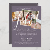 Uitstel van de bruiloft Wijziging van de datum Rec (Voorkant / Achterkant)