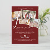 Uitstel van de bruiloft Wijziging van de datum Rec (Staand voorkant)