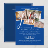 Uitstel van de bruiloft Wijziging van de datum Rec (Voorkant / Achterkant)