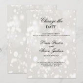 Uitstel van de datum van het moderne huwelijk kaart (Voorkant / Achterkant)