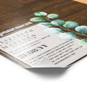 Uitstel van de Griekse regering Eucalyptus Foto Afdruk (Hoek)