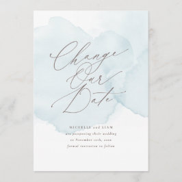 Uitstel van zachte waterverfwas Datum wijzigen Kaart