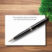 Uitstelgedrag: soms heb je een pauze nodig, grappi post-it® notes