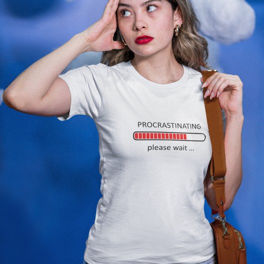 Uitstellen Even Geduld - Dames T-shirt