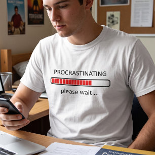 Uitstellend Even Geduld  - Aanpasbare Gamer T-shirt