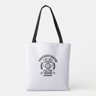 Uitsteller Mok Tote Bag