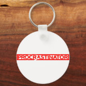 Uitsteller Stempel Sleutelhanger (Voorkant)