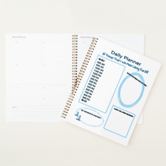 Uitstellers Dagelijkse Planner (Display)