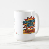 Uitstellers verenigen zich morgen koffiemok (Voorkant rechts)