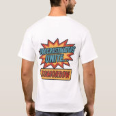 Uitstellers verenigen zich morgen t-shirt (Achterkant)