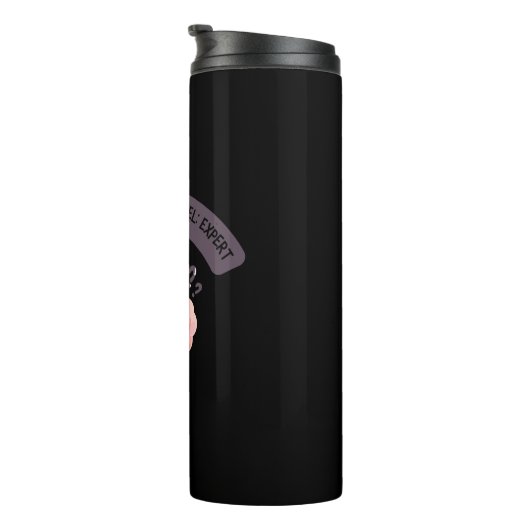 Uitstelniveau: expert – grappig brein thermosbeker (Geroteerd rechts)