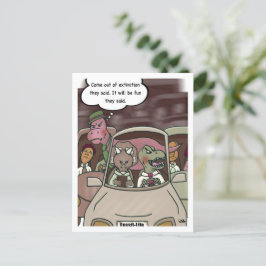 Uitsterven Briefkaart